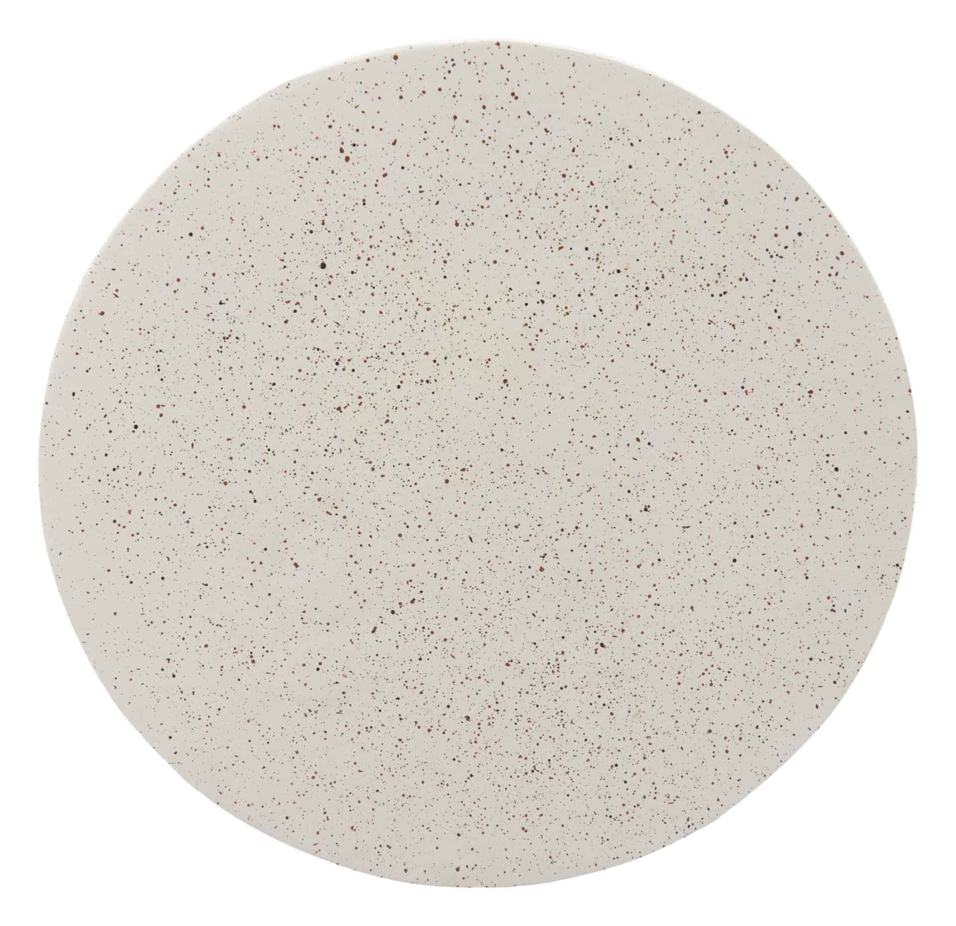 Terrazzo Look Modern Side Table with Round Top and Rubber Feet 6 Terrazzo Look Modern Side Table with Round Top and Rubber Feet - Image 6