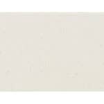 White & Brass Console Table with Faux Terrazzo Top