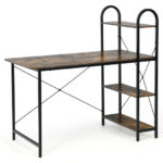 48-Inch Reversible Computer Desk with Shelves for Small Spaces 17 48-Inch Reversible Computer Desk with Shelves for Small Spaces