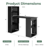 Compact Computer Desk with Shelves and Storage for Home Office 25 Compact Computer Desk with Shelves and Storage for Home Office