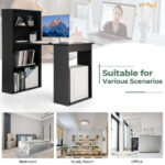 Compact Computer Desk with Shelves and Storage for Home Office 28 Compact Computer Desk with Shelves and Storage for Home Office