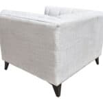 Modern Armchair with Wooden Legs and Durable Performance Fabric 15 Modern Armchair with Wooden Legs and Durable Performance Fabric