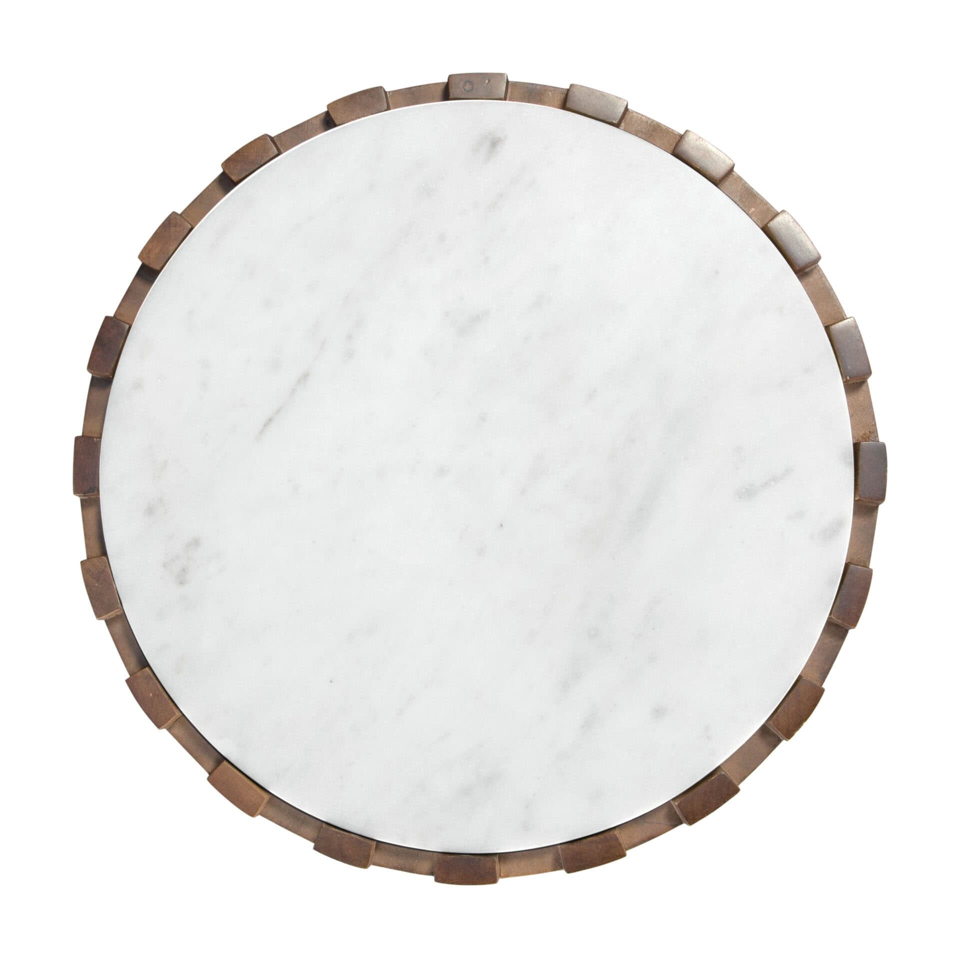 Natural Round Side Table with Sleek Design and Sturdy Construction 8 Natural Round Side Table with Sleek Design and Sturdy Construction - Image 8