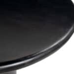 Round Mango Wood Dining Table with Modern Organic Design