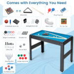 14-in-1 Multi Game Table Set with Foosball (14 Games)