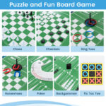 14-in-1 Multi Game Table Set with Foosball (14 Games)