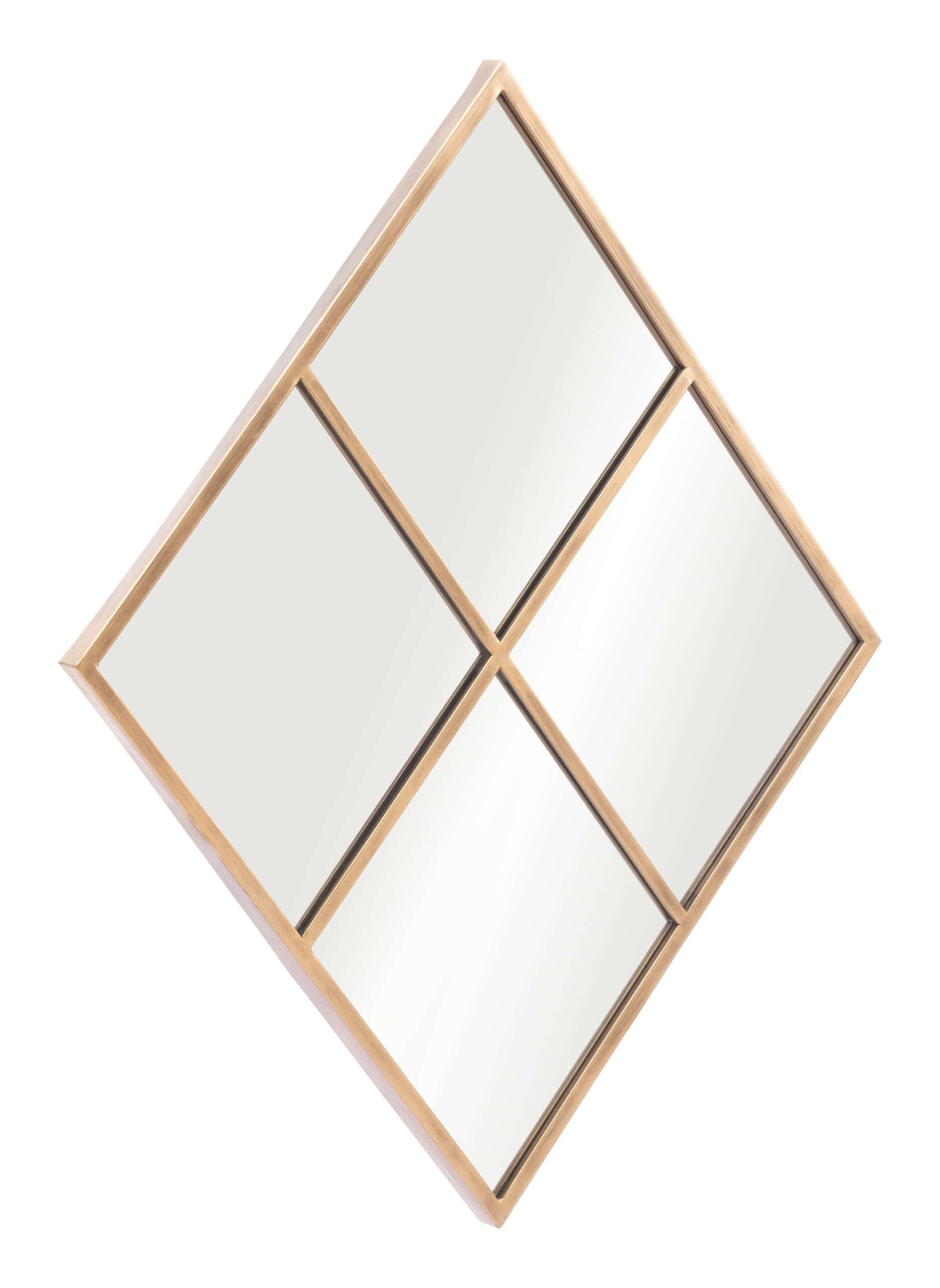 Geometric Gold Steel Frame Mirror – Modern Glam Design 10 Geometric Gold Steel Frame Mirror – Modern Glam Design