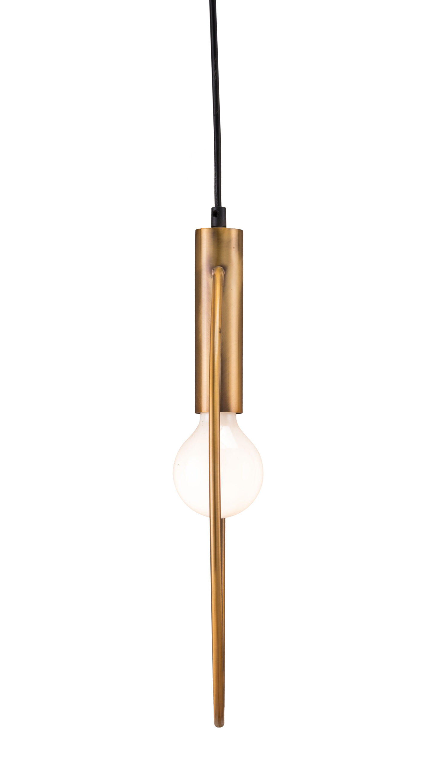 Gold-Plated Modern Ceiling Lamp with Adjustable Cord 10 Gold-Plated Modern Ceiling Lamp with Adjustable Cord