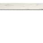 White Faux Marble Dining Table with Gold Geometric Base