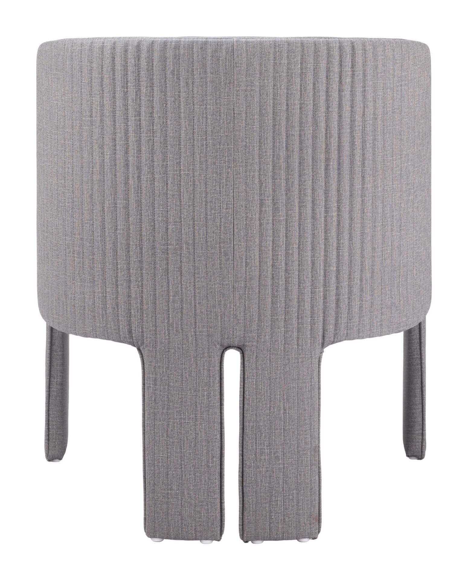 Slate Gray Modern Accent Chair with Armrest Support 7 Slate Gray Modern Accent Chair with Armrest Support - Image 7