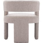 Sandy Beige Modern Accent Chair with Shearling Fabric and Armrest Support 13 Sandy Beige Modern Accent Chair with Shearling Fabric and Armrest Support