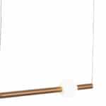 Gold-Plated Modern LED Ceiling Lamp with Adjustable Cord Length 15 Gold-Plated Modern LED Ceiling Lamp with Adjustable Cord Length