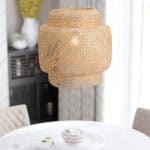 Boho Chic Polyester Straw Ceiling Lamp with Adjustable Cord Length 13 Boho Chic Polyester Straw Ceiling Lamp with Adjustable Cord Length