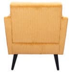 Boho Chic Yellow Accent Chair with Wood Legs and Tufted Seat 15 Boho Chic Yellow Accent Chair with Wood Legs and Tufted Seat