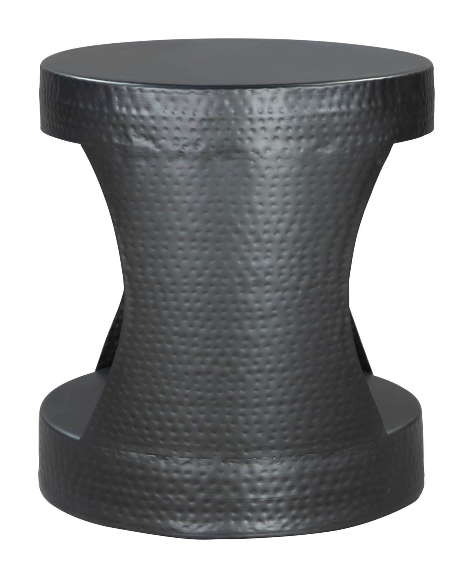 Minimalist Black Steel Round Side Table with Scratch-Resistant Feet 3 Minimalist Black Steel Round Side Table with Scratch-Resistant Feet - Image 3