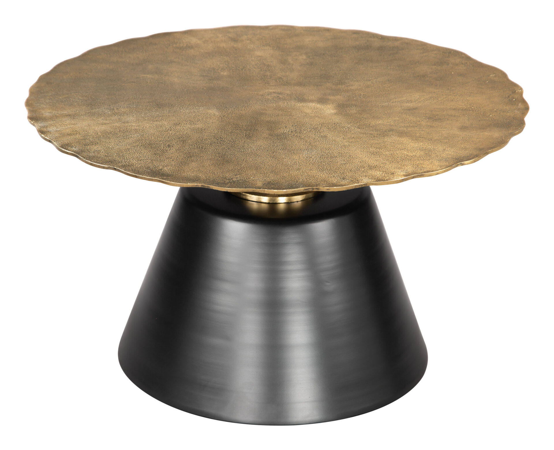 Modern Round Black Coffee Table with Minimalist Design 4 Modern Round Black Coffee Table with Minimalist Design - Image 4