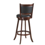 29 Inch Swivel Bar Stools with Cushioned Seats (Set of 2)