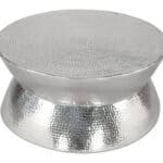 Round Contemporary Coffee Table with Scratch-Resistant Rubber Feet 11 Round Contemporary Coffee Table with Scratch-Resistant Rubber Feet