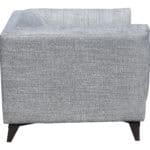 Modern Armchair with Steel Legs and Armrest Support 12 Modern Armchair with Steel Legs and Armrest Support