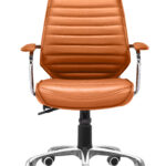 Orange Low Back Office Chair with Adjustable Height and Tilt 11 Orange Low Back Office Chair with Adjustable Height and Tilt