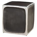 Modern Multicolor Aluminum Side Table Set (Set of 2)