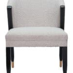 Misty Gray Dining Chair with Wood Frame and Stainless Steel Legs 14 Misty Gray Dining Chair with Wood Frame and Stainless Steel Legs
