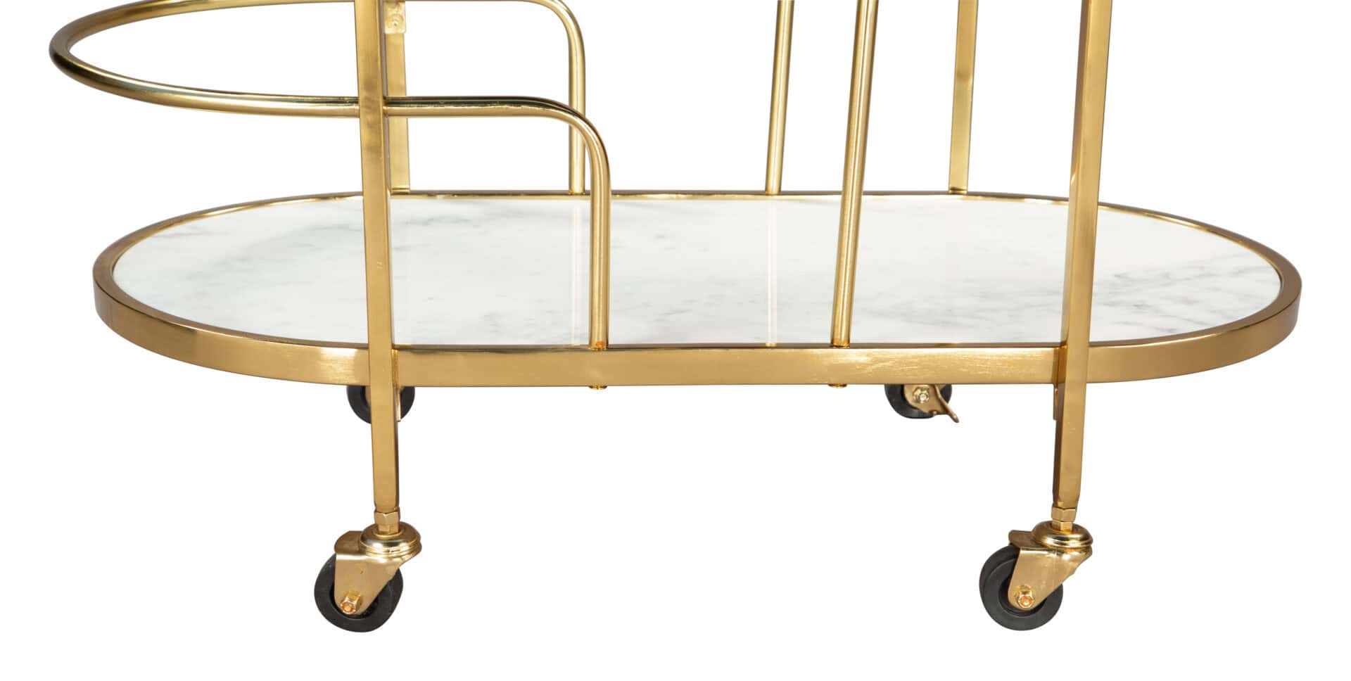 Multicolor Acacia Wood and Steel Bar Cart with Caster Wheels 9 Multicolor Acacia Wood and Steel Bar Cart with Caster Wheels - Image 9
