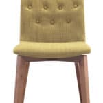 Mid-Century Modern Tufted Dining Chair Pea Green (Set of 2) 11 Mid-Century Modern Tufted Dining Chair Pea Green (Set of 2)