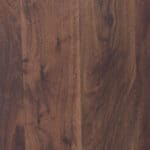 Round Pedestal Bistro Table with Brown and Black Finish
