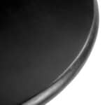 Round Mango Wood Coffee Table with Modern Organic Design