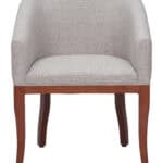 Gray Modern Dining Chair with Wood Frame and Water-Resistant Fabric 12 Gray Modern Dining Chair with Wood Frame and Water-Resistant Fabric