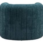 Aquamarine Sherpa Accent Chair with Tufted Upholstery and Armrests 11 Aquamarine Sherpa Accent Chair with Tufted Upholstery and Armrests