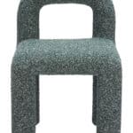 Shearling Style Dining Chair with Wood Frame Snowy Green (Set of 2) 14 Shearling Style Dining Chair with Wood Frame Snowy Green (Set of 2)
