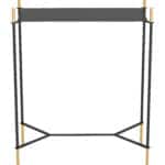 Black and Gold Side Table with Storage and Modern Design 10 Black and Gold Side Table with Storage and Modern Design