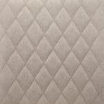 Beige Diamond Pattern Dining Chair with Black Steel Legs (Set of 2) 19 Beige Diamond Pattern Dining Chair with Black Steel Legs (Set of 2)