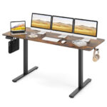 Adjustable Electric Standing Desk with Memory Settings and Hooks 25 Adjustable Electric Standing Desk with Memory Settings and Hooks