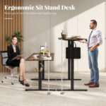 Adjustable Electric Standing Desk with Memory Settings and Hooks 28 Adjustable Electric Standing Desk with Memory Settings and Hooks