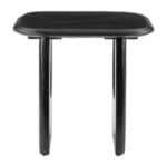 Solid Acacia Wood Modern Square Side Table with Rubber Feet 9 Solid Acacia Wood Modern Square Side Table with Rubber Feet