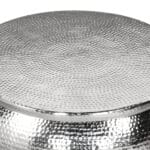 Modern Glam Round Aluminum Coffee Table 15 Modern Glam Round Aluminum Coffee Table