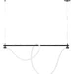 Sleek Modern Ceiling Lamp with Adjustable Silicon LED Light Tube 16 Sleek Modern Ceiling Lamp with Adjustable Silicon LED Light Tube