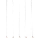 Five Bulb Chrome Ceiling Lamp with Sleek Halogen Lights 7 Five Bulb Chrome Ceiling Lamp with Sleek Halogen Lights