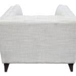 Modern Armchair with Wooden Legs and Durable Performance Fabric 14 Modern Armchair with Wooden Legs and Durable Performance Fabric