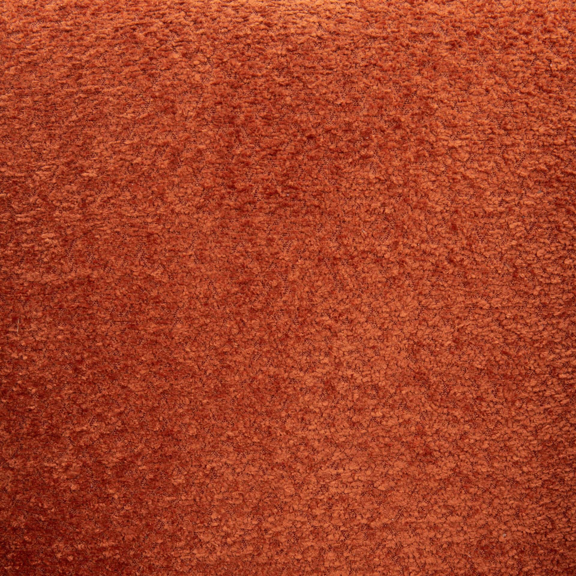 Burnt Orange Sherpa Accent Chair with Steel Frame and Armrests 7 Burnt Orange Sherpa Accent Chair with Steel Frame and Armrests - Image 7
