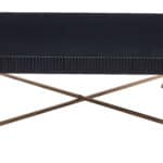Modern Deco Square Coffee Table with Wood Top and Steel Frame 8 Modern Deco Square Coffee Table with Wood Top and Steel Frame