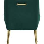 Velvet Armchair with Gold Metal Legs and Cushioned Backrest Green 15 Velvet Armchair with Gold Metal Legs and Cushioned Backrest Green