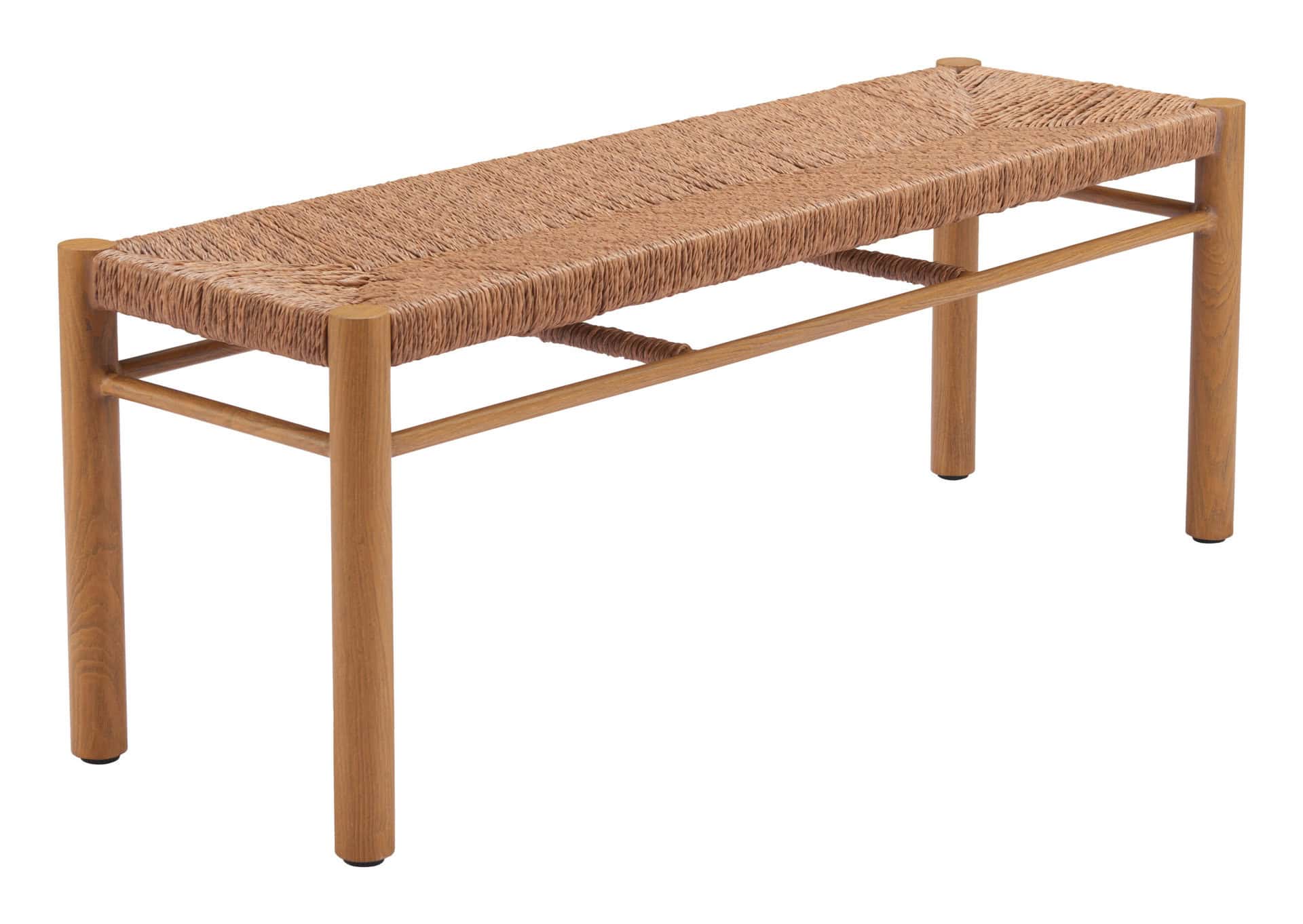 Modern Faux Wood Aluminum Bench for Indoor/Outdoor Use 10 Modern Faux Wood Aluminum Bench for Indoor/Outdoor Use
