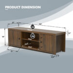 Classic TV Stand for 65-Inch TV with Storage and Shelves 11 Classic TV Stand for 65-Inch TV with Storage and Shelves