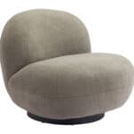 Olive Green Shearling Style Accent Chair with Powder Coated Steel Legs 11 Olive Green Shearling Style Accent Chair with Powder Coated Steel Legs