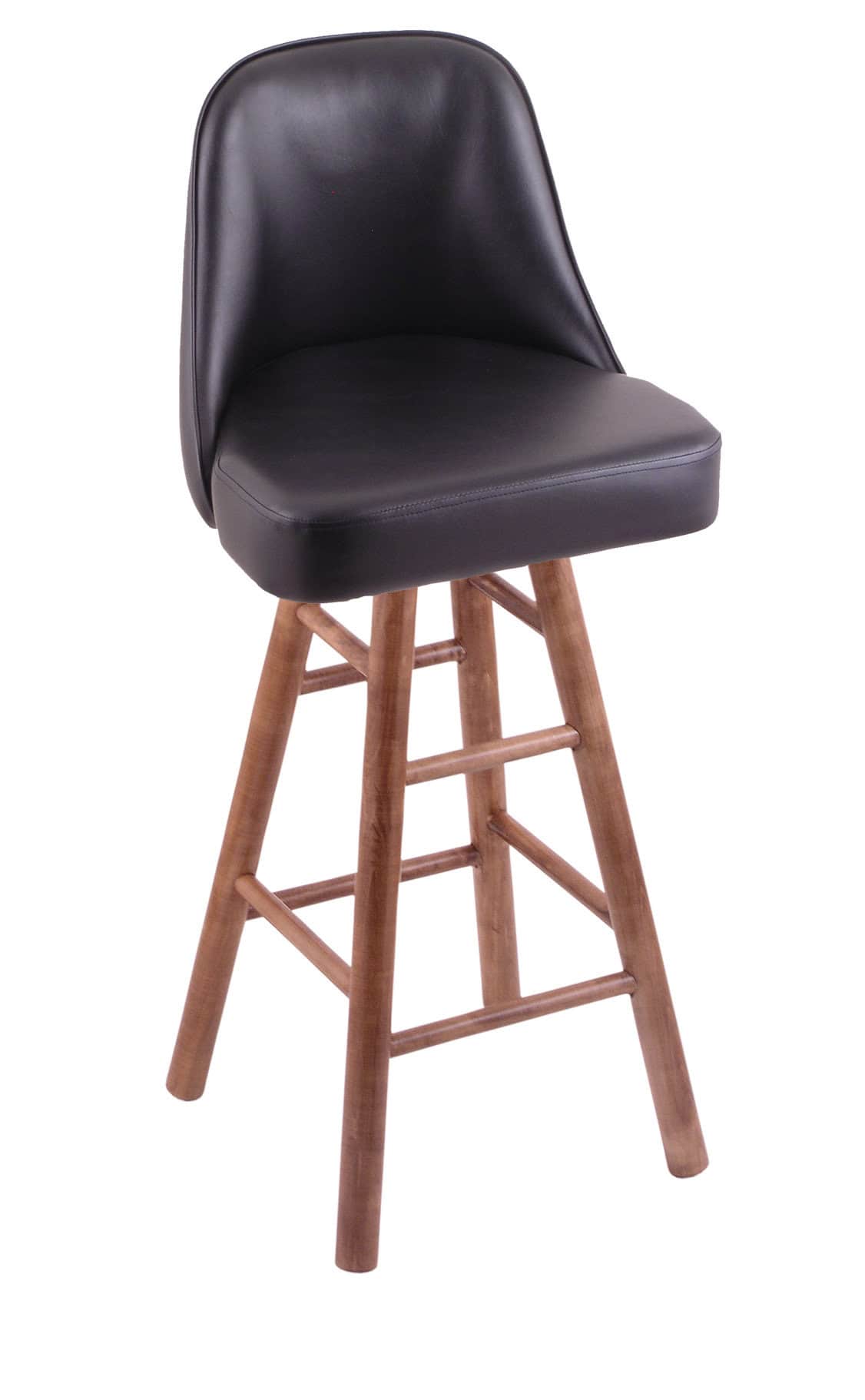 Grizzly 24-Inch Swivel Bar Stool with Medium Finish, Smooth Maple Leg, and Rein Thatch Seat 1 Grizzly 24-Inch Swivel Bar Stool with Medium Finish, Smooth Maple Leg, and Rein Thatch Seat