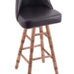 Grizzly 36-Inch Swivel Bar Stool with Medium Finish, Turned Maple Leg, and Rein Thatch Seat 3 Grizzly 36-Inch Swivel Bar Stool with Medium Finish, Turned Maple Leg, and Rein Thatch Seat